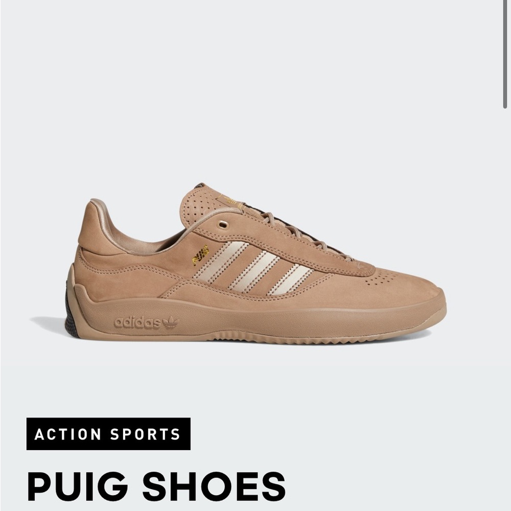 adidas Tan Athletic Shoes